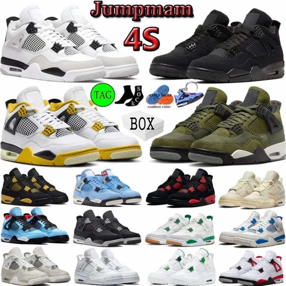 Basketball Shoes Black Cat University Women's White Pure Gold Pink Thunder Oreo Military Blue Sports Shoes