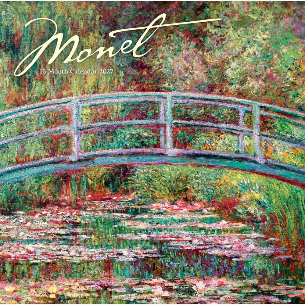 Monet 2027 Wall Calendar
