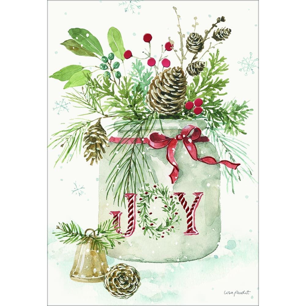Holiday Spirit Petite Christmas Cards by Lisa Audit