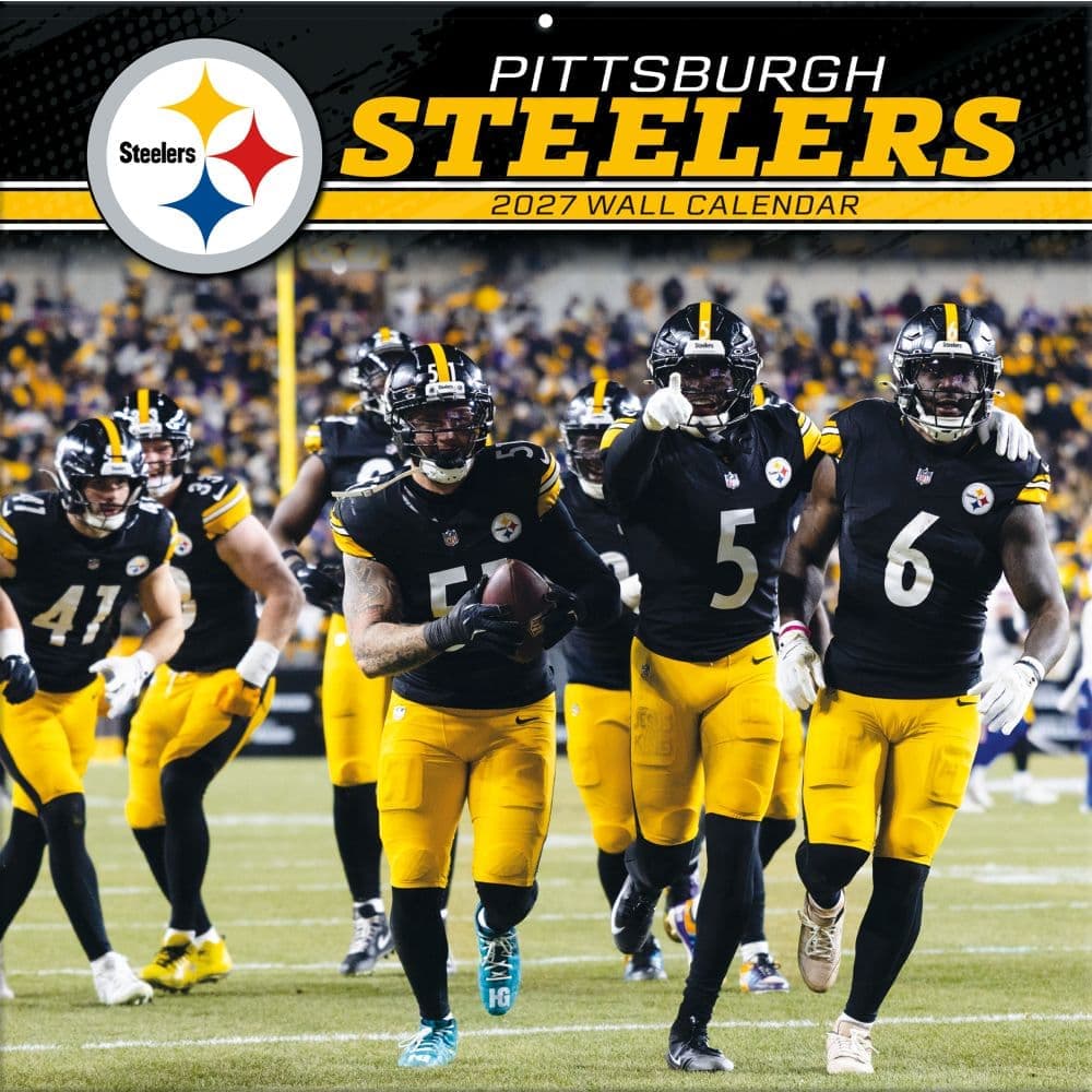 NFL Pittsburgh Steelers 2027 Wall Calendar