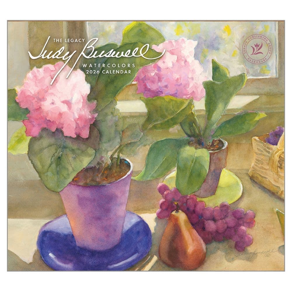 Watercolors 2026 Wall Calendar by Judy Buswell