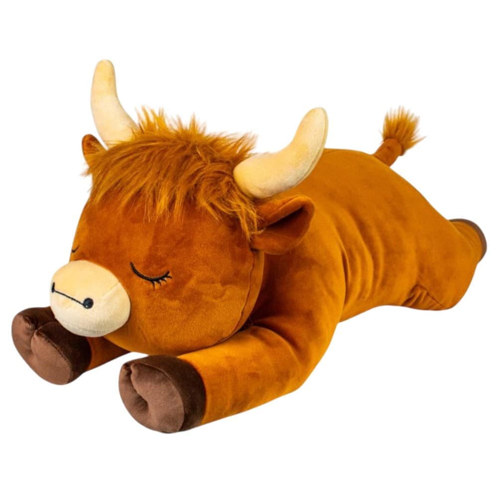 Snoozimals Ginger the Highland Cow 20in Plush