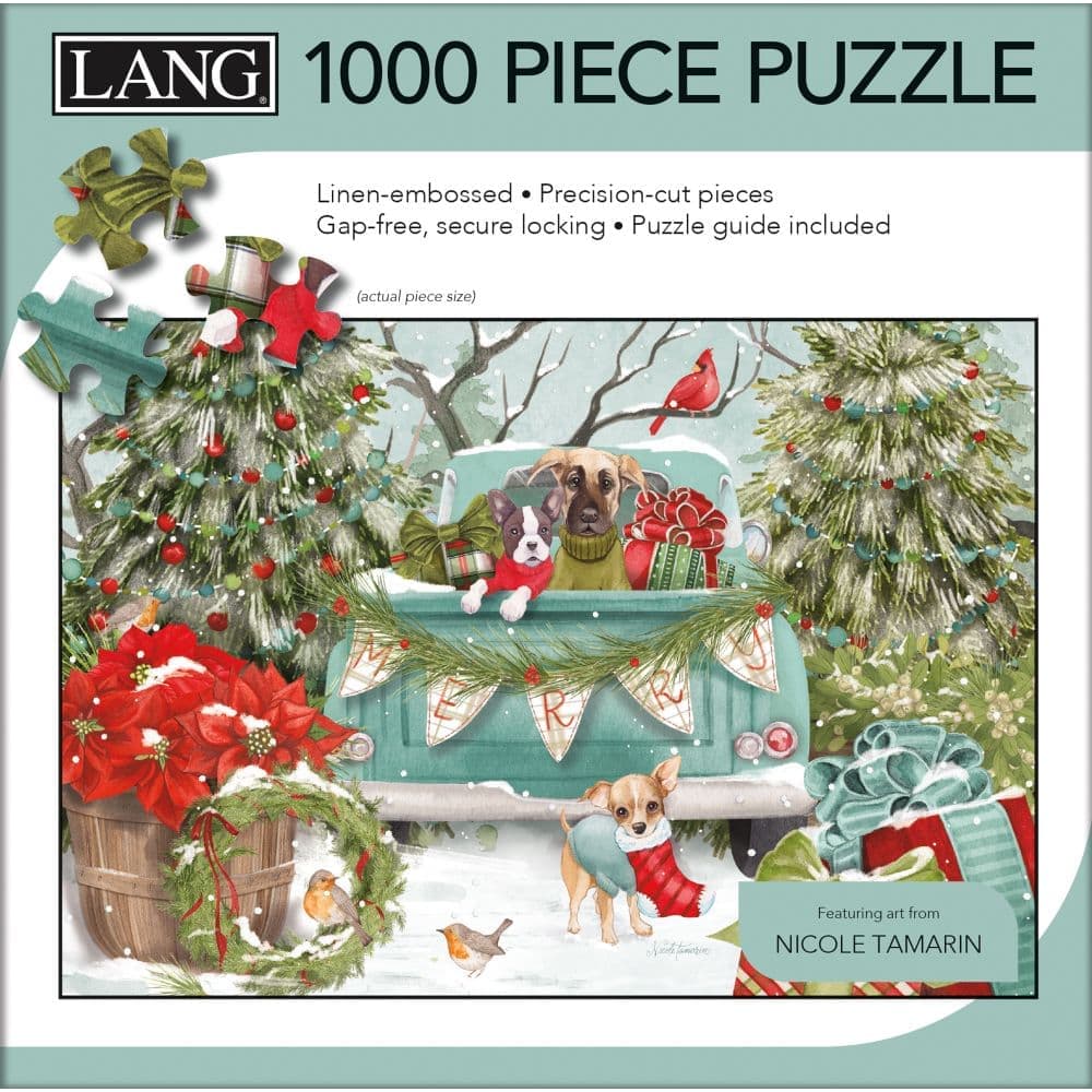 Merry Dogs 1000 Piece Puzzle