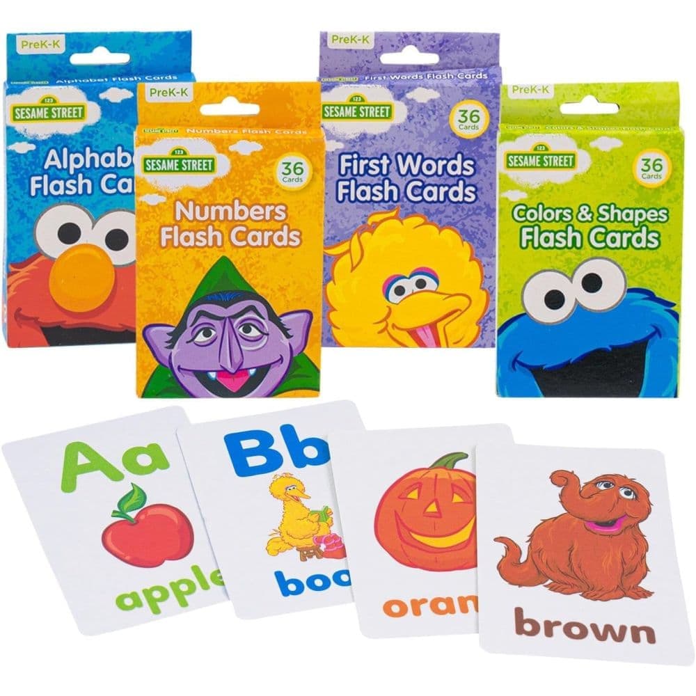 Sesame Street Pre-K Flashcards