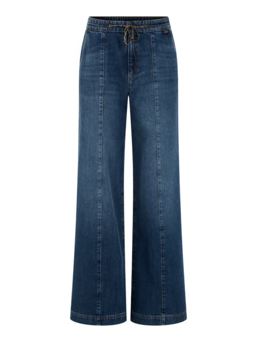 Marc Cain WARRI wide fit jeans, blue, 44 (N6)