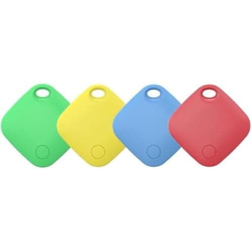 Air Tracker Tag 4 Pack Bluetooth Luggage Tracker tag Locator Works with Apple Find My,Smart Tracker for Suitcase, Bag, Backpack, Wallet,Replaceable