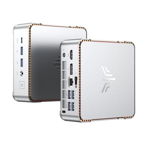 KAMRUI H2 Mini PC i5 14450HX Mini Computer 16GB RAM 512GB PCIe4.0 SSD | Micro Desktop PC (10C/16T, Max 4.8GHz), Triple 4K (USB-C/HDMI/DP), WiFi 6,