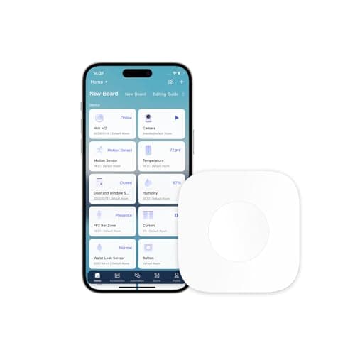 Aqara Zigbee Wireless Mini Switch, Works with HomeKit Google Home Alexa | Smart Button Requires Aqara Hub, Versatile 3-Way Control Button for Smart