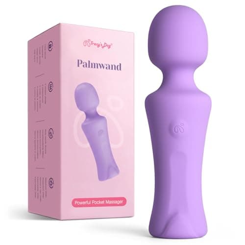 Tracy’s Dog Pocket Wand Vibrator - Mini Cordless Wand Massager for Women Clit Stimulation, 4 Intensity Levels, Waterproof, Rechargeable