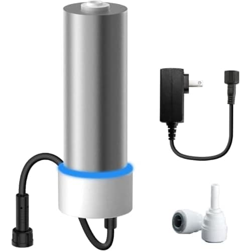 Waterdrop LED UV Water Filter for Under Sink Water Filter System | Reduces up to 99.9% of Harmful Substances, Mercury-Free, FCC Certified, for Reverse