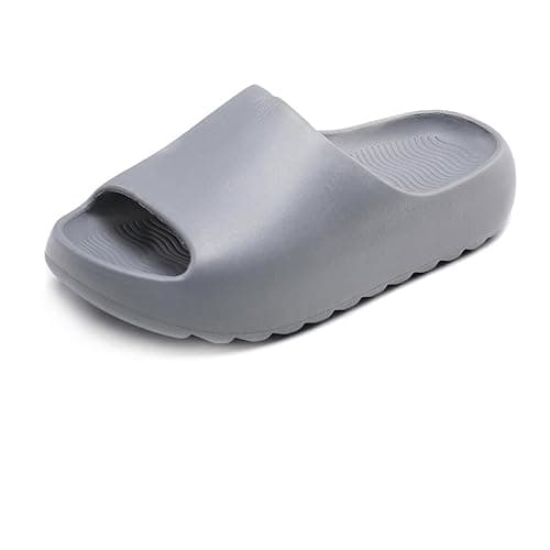 rosyclo Cloud Slippers for Women and Men, Recovery Slides Ultimate Comfort Lightweight Pillow Open Toe Thick Sole Shower Shoes House Indoor Outdoor