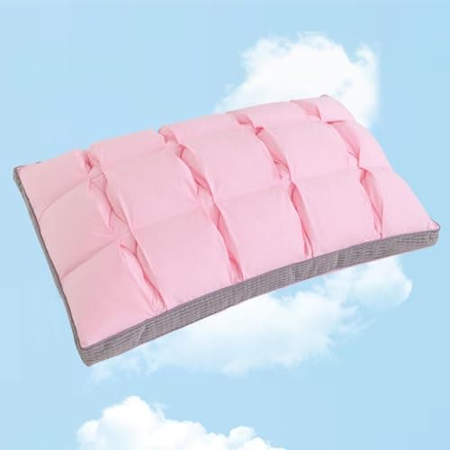 YOUR MOON Soft Pillow Queen for Sleeping, Super Soft Support Down Alternative Pillow, 100% Cotton Shell Luxury Comfy Fluffy Bed Pillows for
