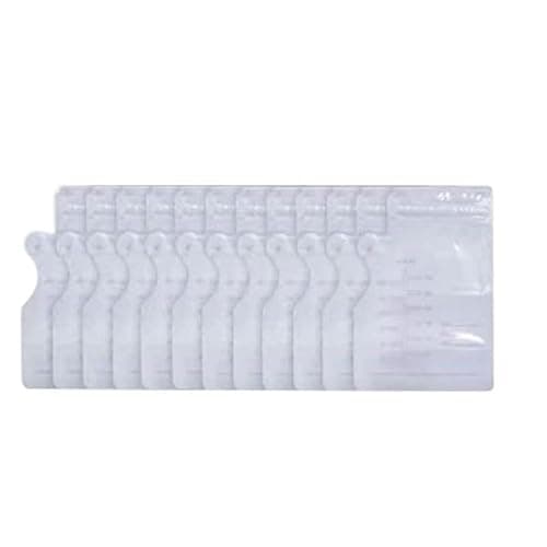 6 Pcs Silicone Breastmilk Storage Bags Reusable, 8oz/240ml Double Leak-Proof Breastmilk Freezer Bags, BPA Free Self-Standing Milk Bags for