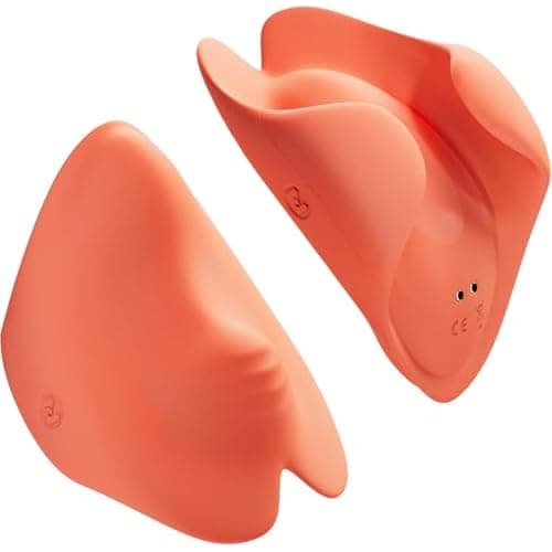 Tracy's Dog Lay-On Clitoral Vibrator Adult Sex Toys for Women & Couples | Palm-Fit Massager for Clit & Nipple Stimulation, 7 Modes, Soft Silicone,