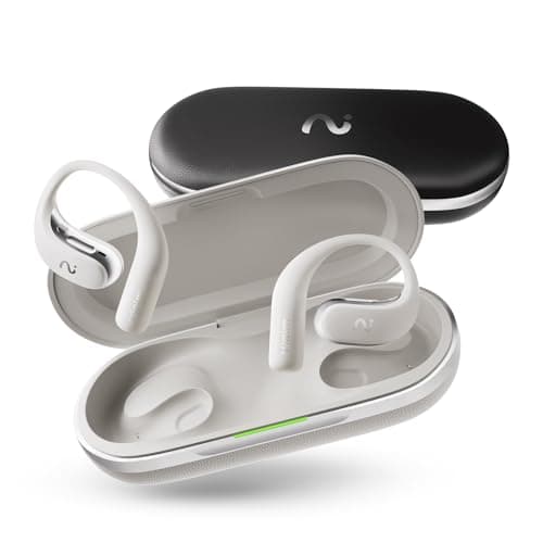 OpenNote AI Recorder – Open Ear Earbuds with FlashRecord, Call Recording, Real-Time Transcription, Translation, AI Assistant, Professionals &