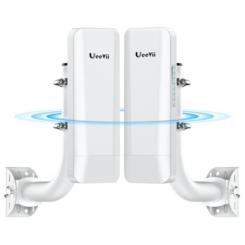 UeeVii CPE453 Wireless Bridge Outdoor Point to Point & 2-Pack Bridge Bracket