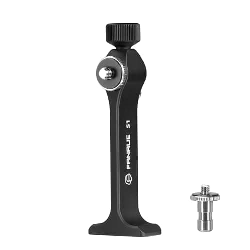 Fanaue Binocular Tripod Adapter, Binocular Mount 1/4 Inch Threading Mount Aluminium (s1pro)