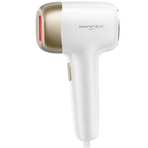 Wavytalk IPL Hair Removal,Bare It for Face Body Bikini, Long-Lasting Result | Painless,Full Body in 12 Mins with 24J Dual-Pulse & Ice Cooling, At-Home