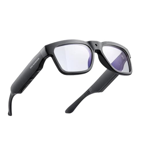 OHO 4K Ultra-Lightweight Smart Glasses, AI Chat & Real-Time Translation, Record-While-Charging, UV400, OHO App Supported