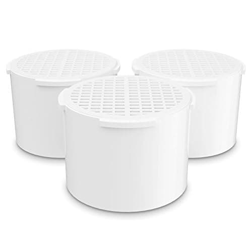 Invigorated Water - pH002 Alkaline Water Filter Cartridge, Replacement Filter for Water Pitchers, Ultrafiltration System, 264 Gallons/Filter Capacity