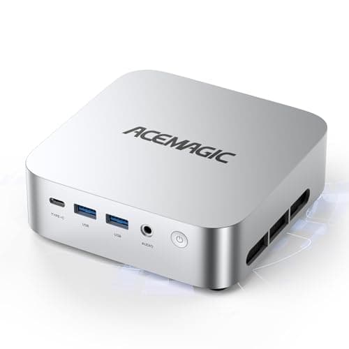 ACEMAGIC K1 Mini PC Intel Core i5-12600H 12C/16T up to 4.5GHz, 32GB DDR4 1TB PCIe SSD, Windows 11 Pro Iris Xe 4K Triple Display Desktop Computer