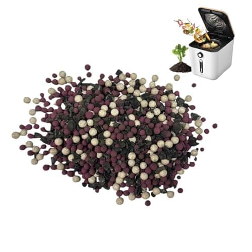 iDOO Odor Absorbing Filter Refills for Smart Waste Kitchen Composter, Multi-color Mixed Activated Carbon Granules Uesd for Electric Countertop Compost
