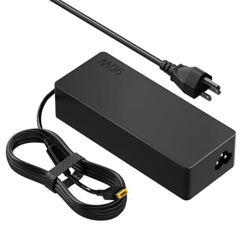90W 20V 4.5A Laptop Charger Replacement for Lenovo ThinkPad T460p T470p T540p T440p E440 Yoga 2 730 720 11s ideapad Flex 2 3 720S V110 V130 C40 C50
