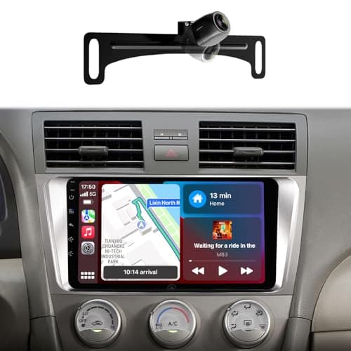 Linux Car Radio Stereo for Toyota Camry 2007-2011 | 9 Inch Touchscreen Wireless CarPlay Android Auto Navigation Head Unit WiFi Bluetooth FM/AM SWC HD