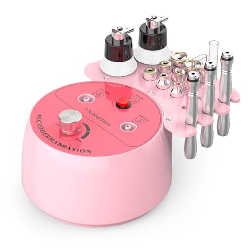 Diamond Microdermabrasion Machine Professional for Facial UNOISETION 3 in 1 Home Microdermabrasion Machine for Skin Exfoliating, Blackhead Removal,