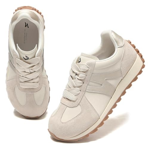 somiliss Wide Toe Box Shoes for Women Non-Slip Walking Fashion Sneakers | Arch support, slip resistant, fashion, daily and casual, removable insole
