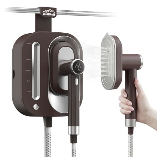 2 In 1 Steamer for Clothes: 1550W Powerful Steamer with 1100ml Detachable Tank, 30s Fast Heat-Up, Horizontal & Vertical Use, Portable Wrinkle Remover