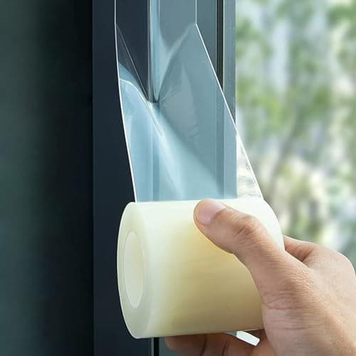 Transparent Weather Stripping Window Seal，2Inch x 29.5FT, No Mess Winter AC Window Seal Kit，Residue-Free Window AC Insulation Tape - Dstorelhp 2''