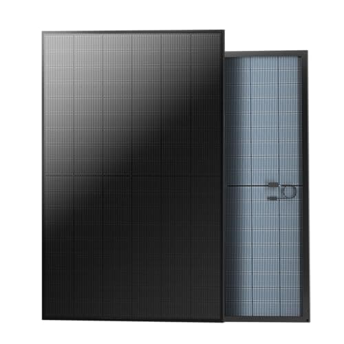 JJN UL61730 N-Type 850 Watt Bifacial Solar Panel, 2Pcs 425W 16BB 25% High-Efficiency Monocrystalline, 12V/24V/48V On-Grid & Off-Grid System for