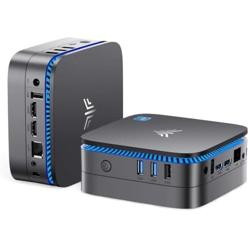 KAMRUI Mini PC N5105(up to 2.9GHz) 12GB RAM 256GB M.2 SSD Mini Computers | Micro Desktop PC Support 4K UHD, 2.4G/5.0G Wi-Fi, LAN for Business Home
