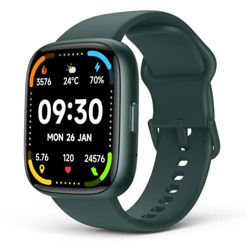 SOUYIE Smart Watches with Women and Men for Android and iPhone, 100+ Fitness Tracker Smartwatch, IP68 Waterproof, Health Monitor for Heart Rate, Sleep