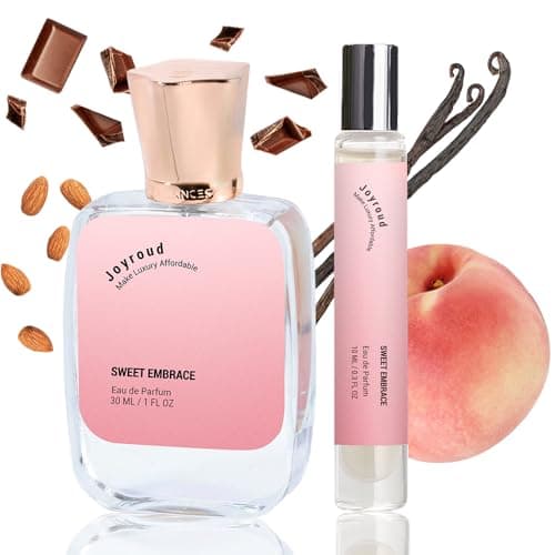 Good Girl Perfume Sets for Women Gift, Roll on Perfume Travel Size & Perfume Spray, Vanille Eau de Parfum for Women, Long Lasting Vanilla Perfume for