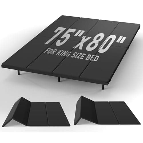 UINTAI Bunkie Board King Size (75"x80"), Anti-Sag Support Board for Slatted Bed Frame, Light and Thin, Moisture Resistant
