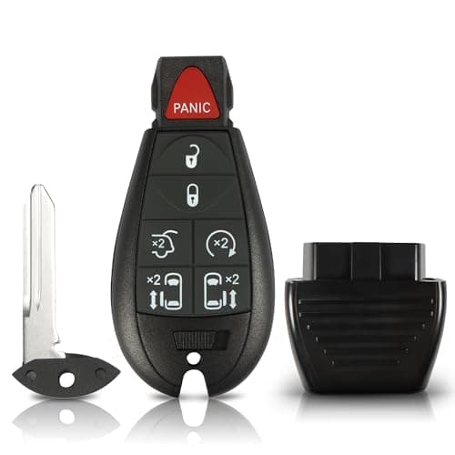 Key Fob Replacement Compatible for Chrysler Town and Country Dodge Grand Caravan 2008 2009 2010 2011 2012 2013 2014 2015 2016;Keyless Entry Remote