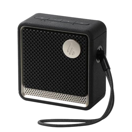 Edifier ES20 Portable Bluetooth Speaker with IP67 Waterproof & Dustproof, 15 Hours Playtime, Wireless Connectivity for Home Office Outdoor (Black) |