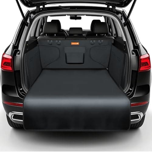 Alfheim Car Boot Liner Protector - Nonslip Waterproof Pet Dog Back Seat Cover - Durable Washable Cargo Cover Mat Travel, Universal for Medium Small