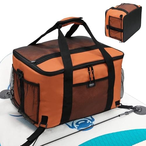Paddle Board Cooler Bag,Waterproof SUP Deck Coolers,Leakproof Kayak Cooler Accessories, Large Capacity Insulated Cooler for Paddleboard