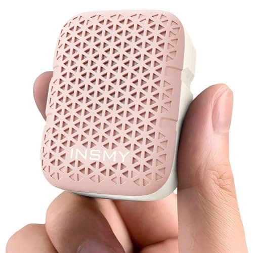 INSMY Wearable Bluetooth Speakers IP67 Waterproof Clip On Small Speaker | Portable Personal Speakers,Clean Sound,Stereo Pair,Wireless,ENC Built-in