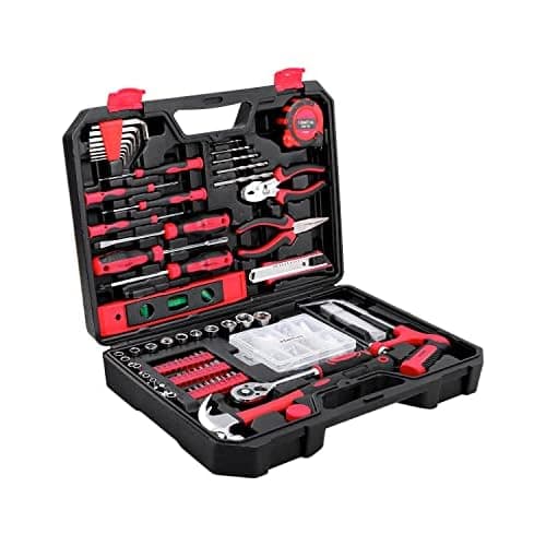 KingTool Home Repair Tool Kit - 226 Piece General Home/Auto Repair Tool Set, General Mechanic Tool Set, General Household Tool Kit, Perfect for