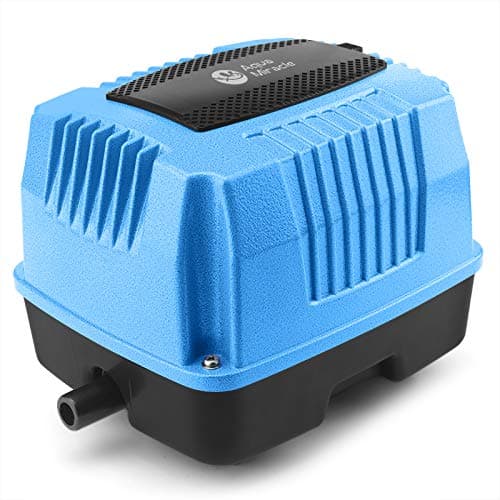 AquaMiracle Linear Air Pump AP-40/AP-60/AP-80/AP-160 for Pond Aeration, Septic, Hydroponic, 635/950/1350/2550GPH, Pond, Waste Treatment, Aquarium,