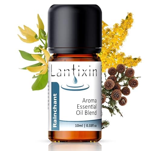 Rainchant Essential Oils for Diffusers for Home - No Chemical Additives Safe for Kids and Pets - Osmanthus, Ylang Ylang and Grapefruit Aromatherapy