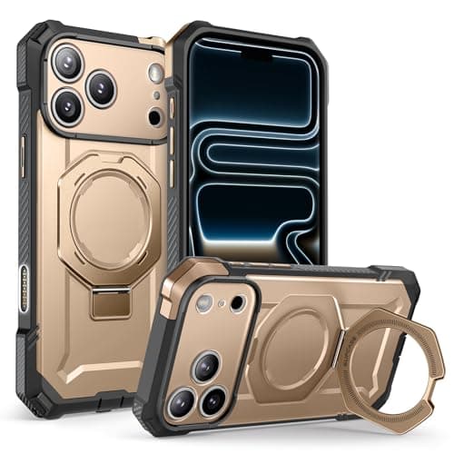 SUPCASE for iPhone 17 Pro Max Case with Kickstand (Unicorn Beetle Grip), [Camera Control Cover] [Compatible with MagSafe] [Military-Grade Drop
