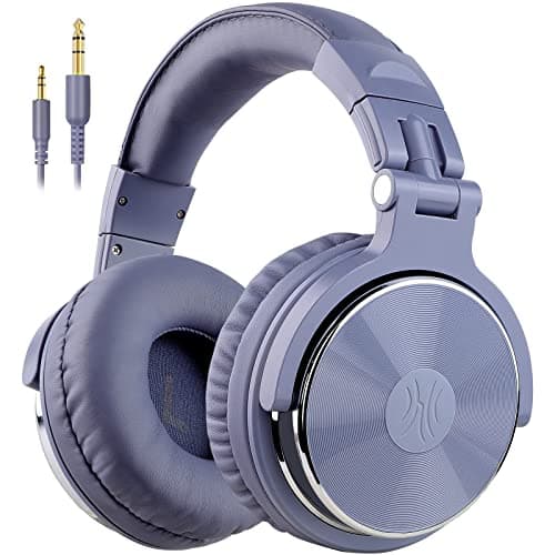 OneOdio Wired Over Ear Headphones Studio Monitor & Mixing DJ Stereo Headsets with 50mm Neodymium Drivers and 1/4 to 3.5mm Jack for AMP Computer
