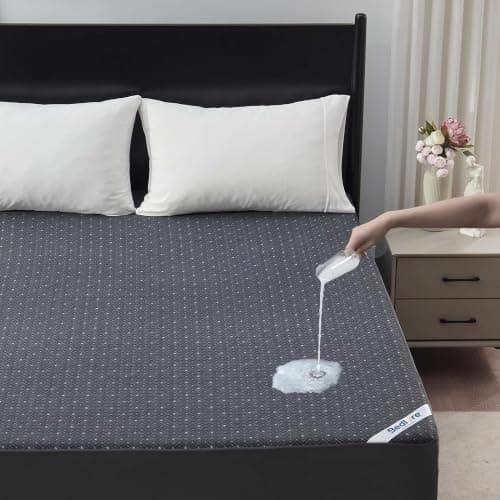 BEDLORE Full Size Mattress Protector, Waterproof Noiseless Mattress Cover | Stretchable Pockets for 6-15 inches Mattresses, Soft Breathable Bed Pad
