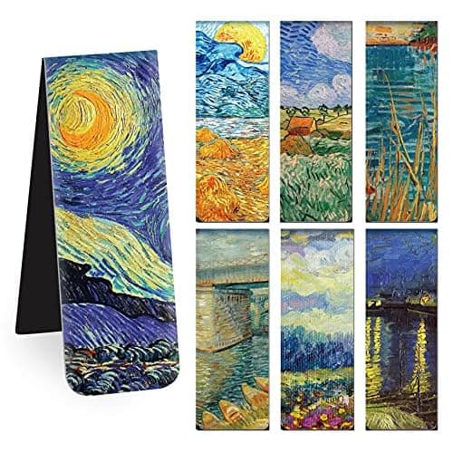 Magnetic Bookmarks, 14Pcs Book Mark 3.1’‘ Page Magnetic Markers | Magnet Book Markers Page Clip for Students Teachers School Home Office Reading