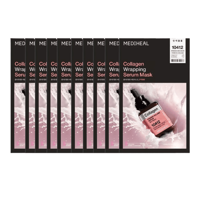 Mediheal - Collagen Wrapping Serum Mask (10ea) Set